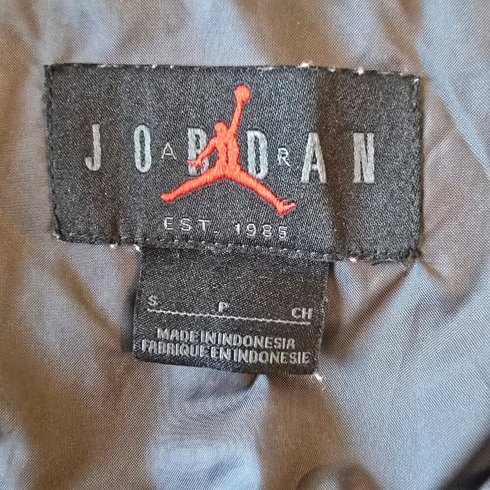 Jordan Utility Capsule Zip Dress Black Grey Mesh Snap Hem Small - Picture 15 of 16